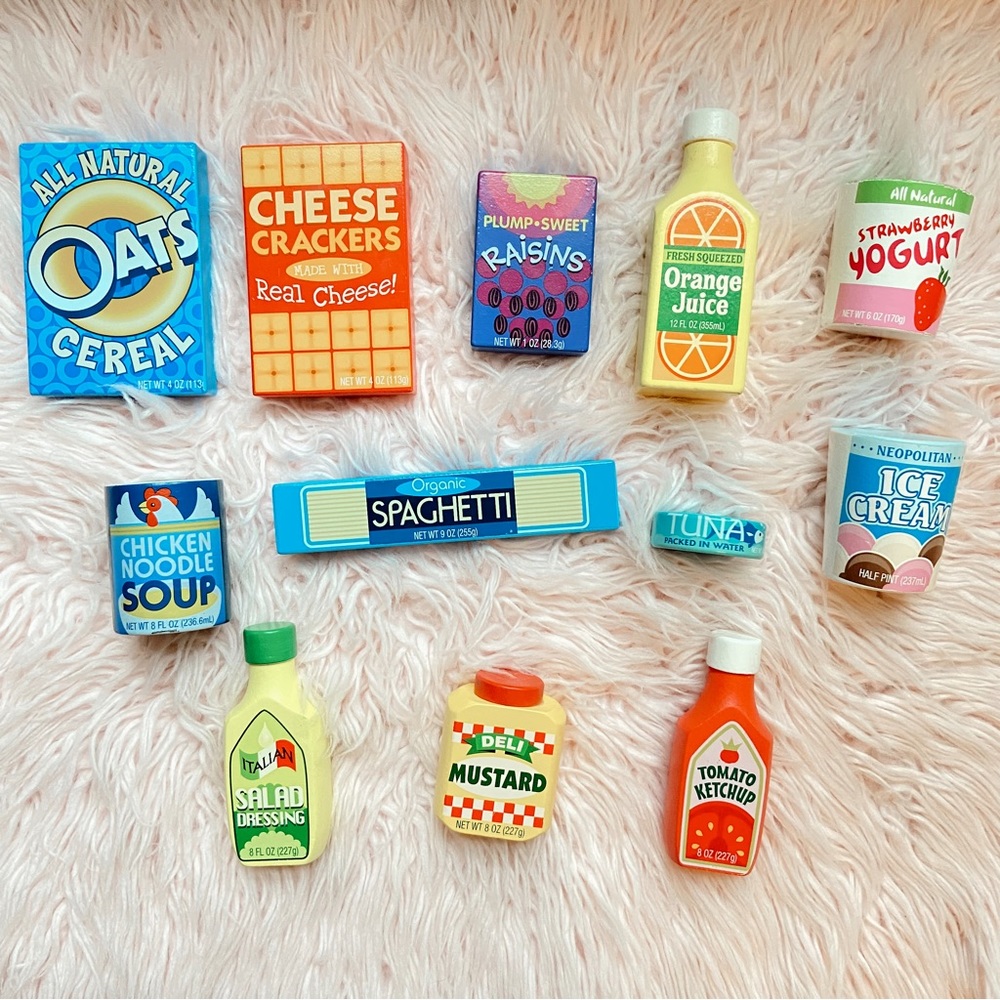 melissa & doug wooden play food